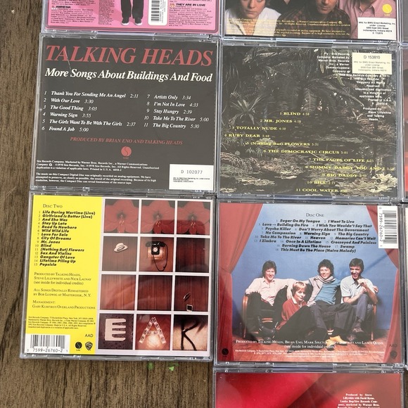 Talking Heads/ David Byrne Lot of 10 CDs Various Titles - Picture 11 of 12